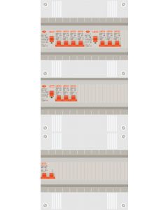 1 fase groepenkast met 10 lichtgroepen