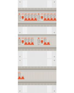 1 fase groepenkast met 11 lichtgroepen en kookgroep