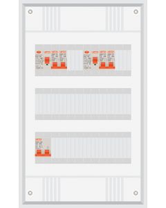 1 fase groepenkast met 4 lichtgroepen