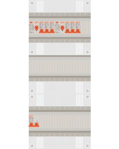 1 fase groepenkast met 6 lichtgroepen