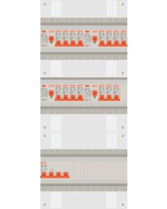 3 fase groepenkast met 15 lichtgroepen