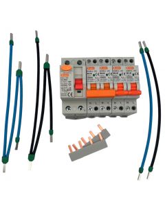 Uitbreidingsset 2 groepen en kookgroep 24 modulen kast IP30/IP40